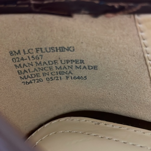 Liz Claiborne squared point Ballet Flats size 8 - Picture 9 of 11